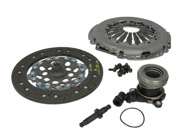 Kit ambreiaj cu rulment hidraulic (Cu capac ambreiaj; cilindru ambreiaj central; placa presiune, 220mm) potrivit SUZUKI SWIFT III 1.3D 08.05-