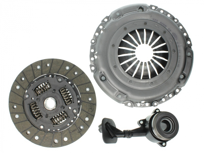Kit ambreiaj cu rulment hidraulic (Cu capac ambreiaj; cilindru ambreiaj central; placa presiune, 230mm) potrivit FORD GALAXY I 2.0 2.3 11.95-05.06