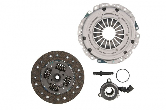 Kit ambreiaj cu rulment hidraulic (Cu capac ambreiaj; cu cilindru sclav ambreiaj central; cu placa de presiune, 210mm) potrivit ALFA ROMEO 159; CHEVROLET CRUZE; FIAT CROMA 1.3D-2.0D 09.95-