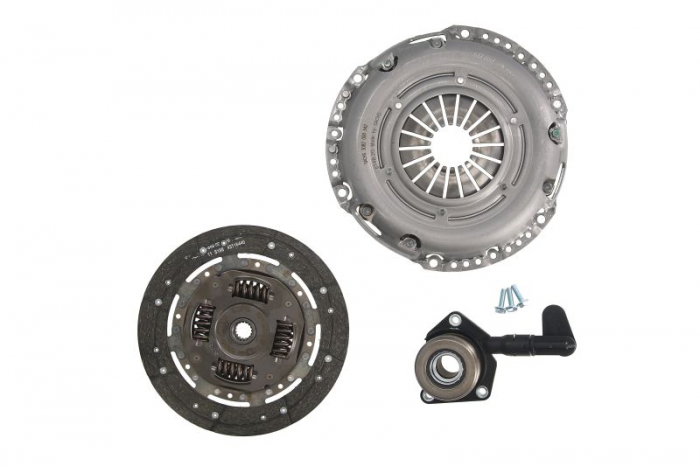 Kit ambreiaj cu rulment hidraulic (disc + placa de presiune, 220mm) potrivit VOLVO S40 II, V50; FORD FOCUS C-MAX, FOCUS II, FOCUS II KOMBI 1.4 1.6 10.03-12.12