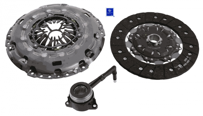 Kit ambreiaj (cu setare automata, 240mm) potrivit VW CALIFORNIA T6 CAMPER, MULTIVAN T6, TRANSPORTER T6, TRANSPORTER T6   CARAVELLE T6 2.0D 04.15-