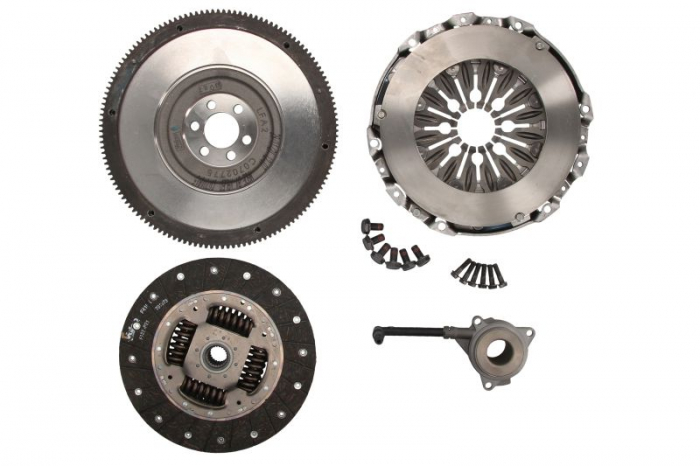 Kit ambreiaj cu volanta rigida si rulment pneumatic (240mm) potrivit AUDI A3, TT; FORD GALAXY I, GALAXY MK I; SEAT ALHAMBRA, CORDOBA, IBIZA III, LEON, TOLEDO II 1.8/1.9D/2.0D 03.95-03.10 [2]