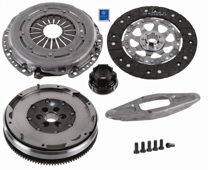 Kit ambreiaj cu volanta si rulment hidraulic (228mm) potrivit BMW 1 (E81), 1 (E82), 1 (E87), 1 (E88), 3 (E90), 3 (E91), 3 (E92), 3 (E93), 5 (E60), 5 (E61) 1.6 2.0 06.04-06.15