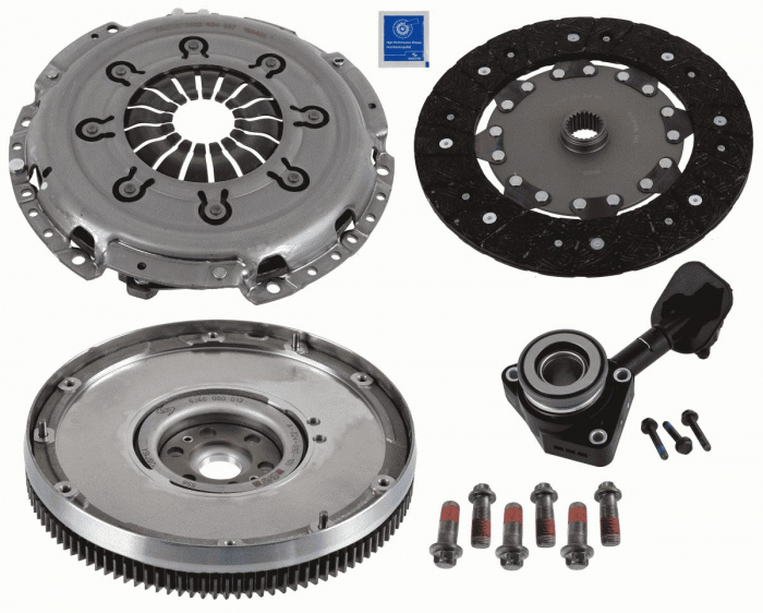 Kit ambreiaj cu volanta si rulment hidraulic (240mm) potrivit VOLVO C30, S40 II, V50; FORD C-MAX, FOCUS II 1.8-2.0LPG 04.04-12.12