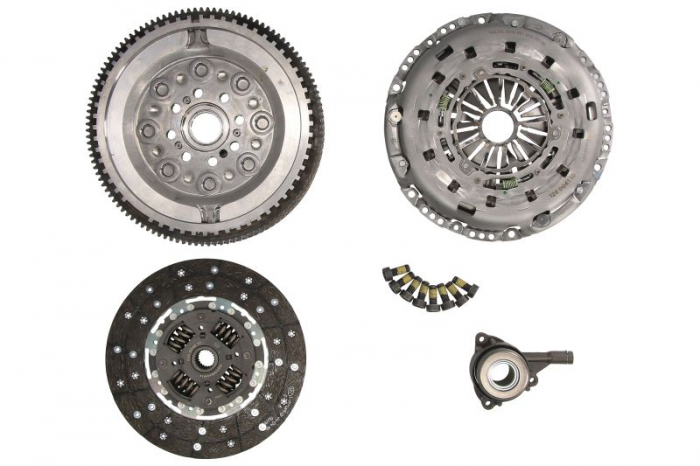 Kit ambreiaj cu volanta si rulment hidraulic (260mm) potrivit FORD TRANSIT 2.4D 03.04-08.14