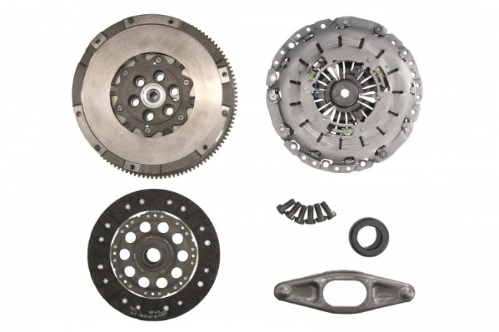 Kit ambreiaj cu volanta si rulment hidraulic potrivit BMW 3 (E90), 3 (E91), 3 (E92), 3 (E93), 5 (E60), 5 (E61), 6 (E63), 6 (E64), X1 (E84), X3 (E83) 2.5 3.0 09.04-10.13