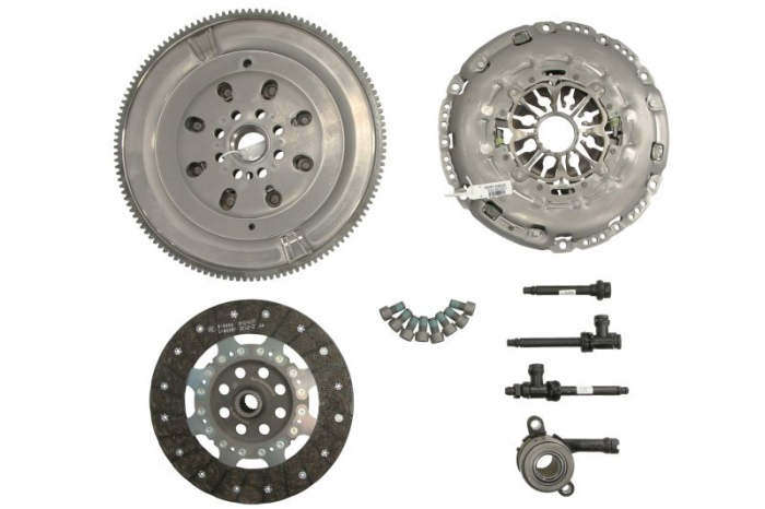 Kit ambreiaj cu volanta si rulment hidraulic potrivit RENAULT GRAND SCENIC II, LAGUNA III, LATITUDE, MEGANE II, SCENIC II 2.0D 09.05-