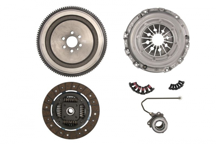 Kit ambreiaj cu volanta si rulment pneumatic (239mm) potrivit FIAT GRANDE PUNTO; OPEL ASTRA H, ASTRA H GTC, SIGNUM, VECTRA C, VECTRA C GTS, ZAFIRA B 1.9D 04.04-
