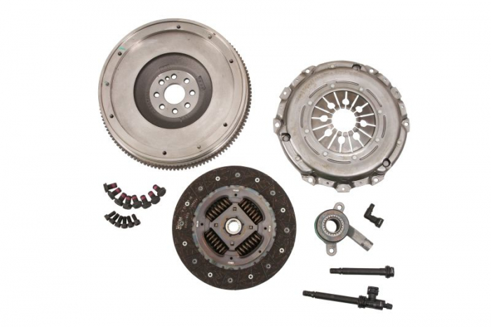 Kit ambreiaj cu volanta si rulment pneumatic (240mm) potrivit NISSAN QASHQAI I, X-TRAIL II; RENAULT ESPACE IV, GRAND SCENIC II, LAGUNA, LAGUNA II, LAGUNA III, MEGANE II 2.0D 08.05-