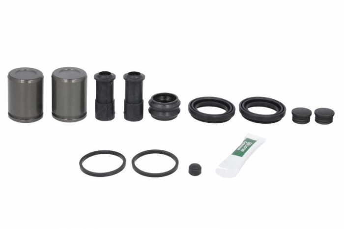 Kit reparare etrier Fata Dreapta Stanga (diametru piston: 43, cu piston) potrivit AUDI A4 B5, A6 C5, A8 D2, ALLROAD C5, TT; VW PASSAT B5, PASSAT B5.5 1.6-4.2 04.96-06.06