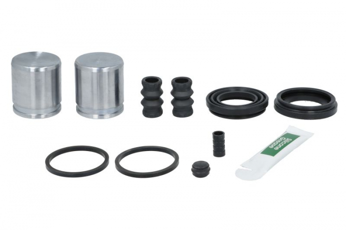 Kit reparare etrier Fata Dreapta Stanga (diametru piston: 43, cu piston) potrivit MITSUBISHI L200; NISSAN MAXIMA MAXIMA QX IV, MAXIMA MAXIMA QX V; SUBARU FORESTER, IMPREZA 1.5-3.0 10.97-