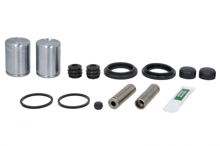 Kit reparare etrier Fata Dreapta Stanga (diametru piston: 44, cu piston) potrivit IVECO DAILY II, DAILY III, DAILY IV, DAILY V, DAILY VI; RVI MASCOTT; NISSAN CABSTAR 2.3D-Electric 01.89-