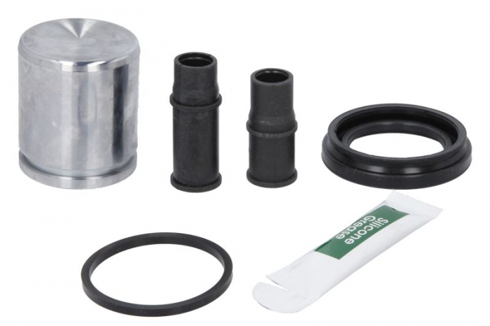 Kit reparare etrier Fata Dreapta Stanga (diametru piston: 48, cu piston) potrivit CHRYSLER VOYAGER IV; SEAT AROSA, CORDOBA, CORDOBA VARIO, IBIZA II, TOLEDO I; SKODA FABIA I 1.0-3.3 05.91-12.14