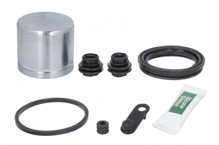 Kit reparare etrier Fata Dreapta Stanga (diametru piston: 57, cu piston) potrivit HYUNDAI I30, I40 I CW, IX20, KONA, KONA SUV, VELOSTER; KIA CEE D, OPTIMA, PRO CEE D, SELTOS 1.0-2.0LPG 12.06-