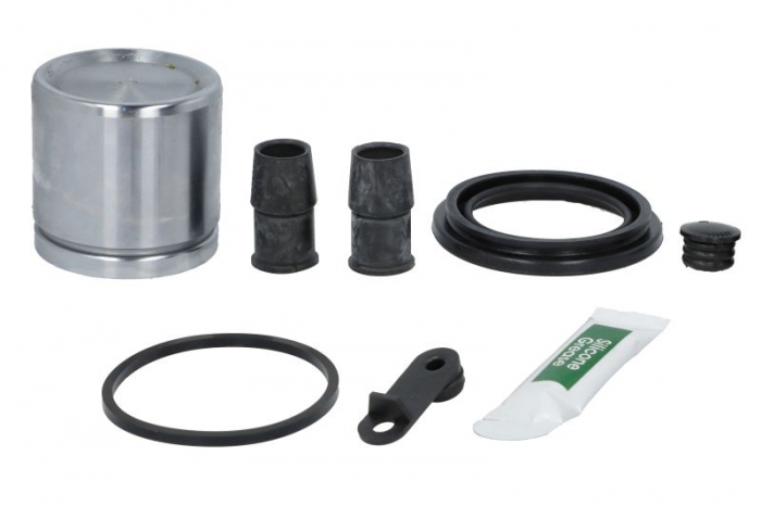 Kit reparare etrier Fata Dreapta Stanga (diametru piston: 60, cu piston) potrivit MERCEDES SPRINTER 2-T (B901, B902), SPRINTER 3-T (B903), SPRINTER 4,6-T (B906) 2.0-Electric 01.95-