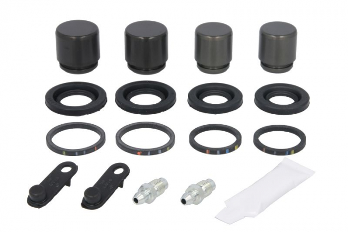 Kit reparare etrier Spate Dreapta Stanga (diametru piston: 28, cu piston) potrivit AUDI Q7; JEEP GRAND CHEROKEE, GRAND CHEROKEE IV; TESLA MODEL S, MODEL X 3.0-Electric 03.06-