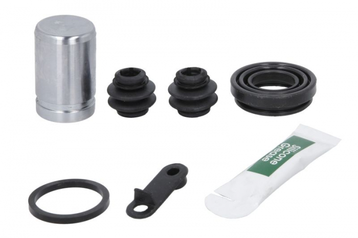 Kit reparare etrier Spate Dreapta Stanga (diametru piston: 30, cu piston) potrivit HYUNDAI ELANTRA IV, I20 I 1.1D-1.6D 06.06-12.15