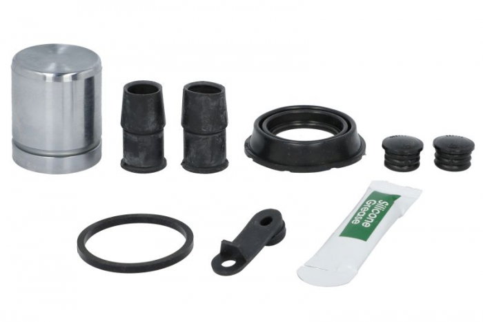 Kit reparare etrier Spate Dreapta Stanga (diametru piston: 42, cu piston) potrivit MERCEDES E (W211), GLK (X204); VOLVO S60 I, S80 I, V70 II, XC70 I; BMW 1 (E81), 1 (E82) 1.6-3.5 01.99-12.15