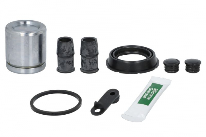 Kit reparare etrier Spate Dreapta Stanga (diametru piston: 48) potrivit JEEP CHEROKEE, GRAND CHEROKEE I, GRAND CHEROKEE II, GRAND CHEROKEE III, GRAND CHEROKEE IV; MINI (R50, R53) 1.6-5.9 09.91-