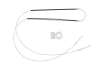 Kit reparatie macara geam fata stanga/dreapta cablu PEUGEOT 407, 407 SW intre 2004-2011 [2]