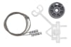 Kit reparatie macara geam fata stanga potrivit CITROEN NEMO; FIAT FIORINO, QUBO; PEUGEOT BIPPER, BIPPER TEPEE dupa 2007 - set [2]