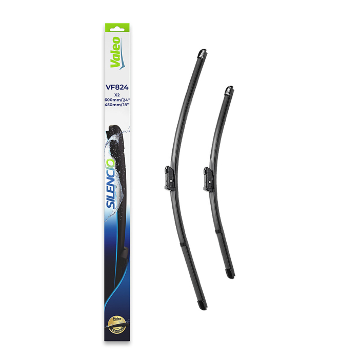 Lama stergator fata VF824 Silencio Xtrm 600/450mm potrivita ALFA ROMEO GIULIA; BMW X2 (U10); JEEP COMPASS; SKODA OCTAVIA III; VW CADDY ALLTRACK dupa 2012 (2buc) [4]