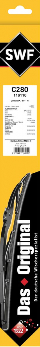 Lamela stergator fata (1buc.) 280mm potrivit DAIHATSU WILDCAT/ROCKY; INNOCENTI MINI; JEEP CHEROKEE; LADA 1200-1500, KALINKA/KOMBI, NOVA; ROVER MINI, MINI-MOKE; SSANGYONG KORANDO; VW GARBUS 01.60- [4]