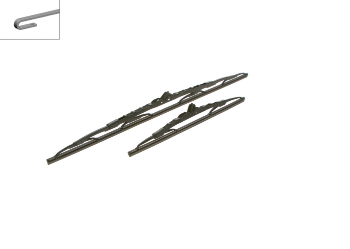 Lamela stergator fata (2 buc) Twin 600/350mm potrivit OPEL KARL 01.15-03.19 [3]