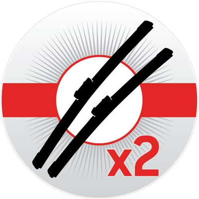 Lamela stergator fata (2buc) ExactFit 700/450mm potrivit MERCEDES EQV (W447), MARCO POLO CAMPER (W447), V (W447), VITO MIXTO (DOUBLE CABIN), VITO TOURER (W447), VITO (W447) 03.14- [3]