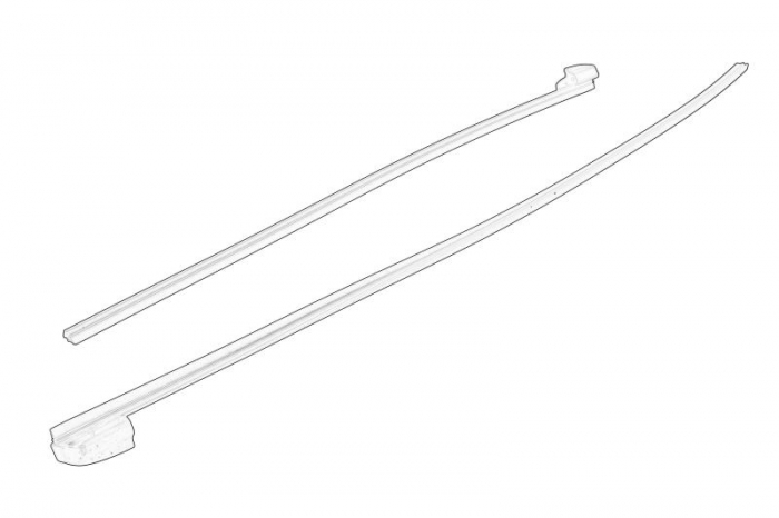 Lamela stergator fata 650 470mm potrivit VOLVO XC60 II 03.17-12.22