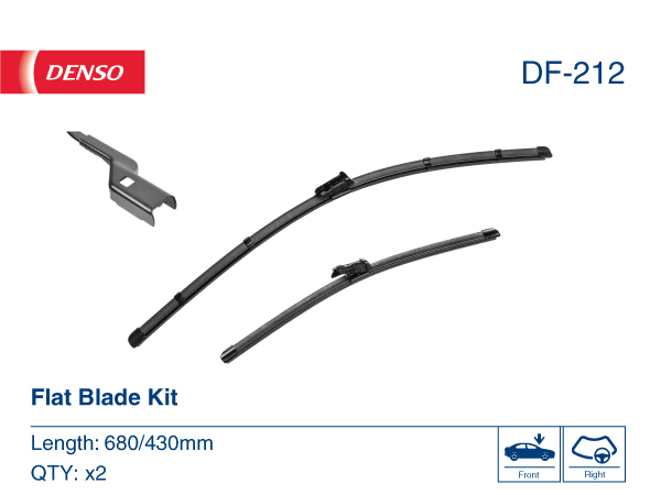 Lamela stergator fata 680/430mm potrivit JAGUAR XE, XF II; TESLA MODEL S 09.12- [3]