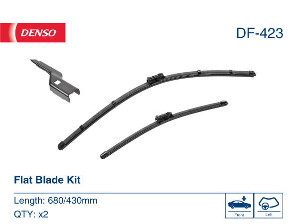 Lamela stergator fata 680/430mm potrivit JAGUAR XE, XF II, XF SPORTBRAKE; OPEL GRANDLAND / GRANDLAND X, GRANDLAND X; TESLA MODEL S 09.12- [3]