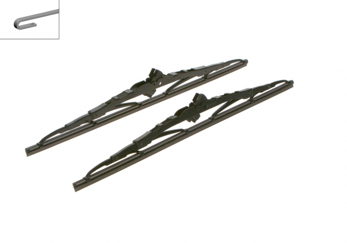 Lamela stergator fata (blister, 1 set=2buc) cadru NR. 400C ECO 400/400mm [4]