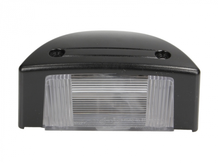 Lampa numar inmatriculare (C5W, 24V, culoare: negru, culoare sticla: transparent, 56x105mm)