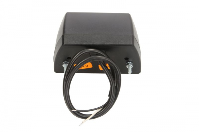 Lampa numar inmatriculare (LED, 12/24V, culoare: negru, 55x57x102mm) [2]