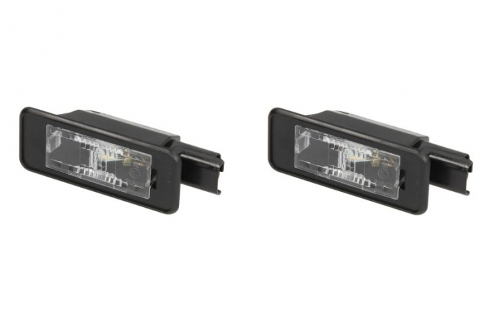 Lampa numar LED, 2 buc., 12V, potrivit CITROEN C4 GRAND PICASSO I, C4 PICASSO I, C5 III, DS4; PEUGEOT 208 I, 308, 508 I dupa 2006