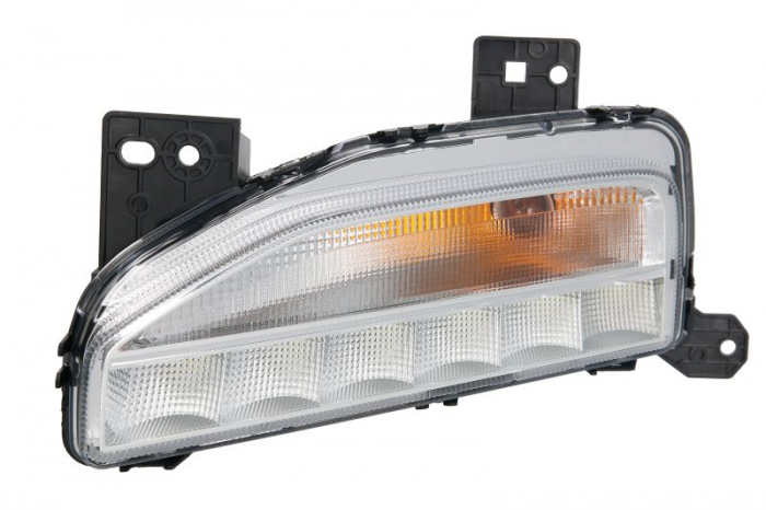 Lampa semnalizare fata Dreapta (LED, cu DRL; in bara de protectie) potrivit VW T-ROC 1.0-2.0D dupa 2017