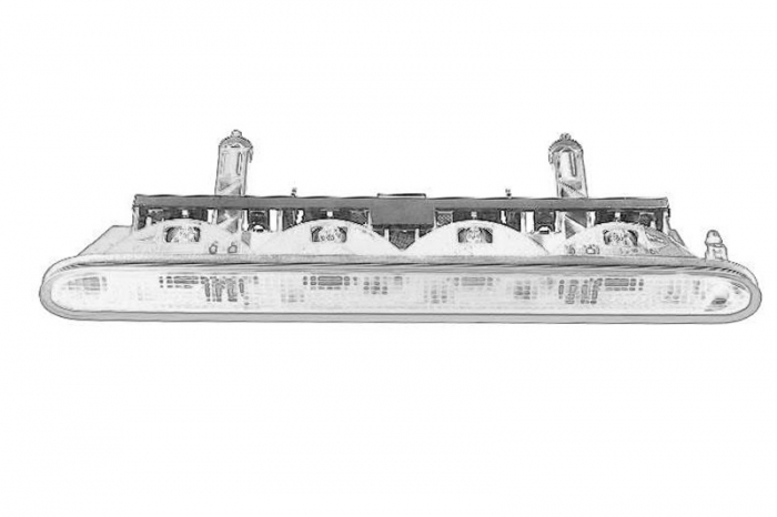 Lampa superior suplimentara (3/5 usi; portbagaj) PEUGEOT 307 intre 2000-2009 [2]