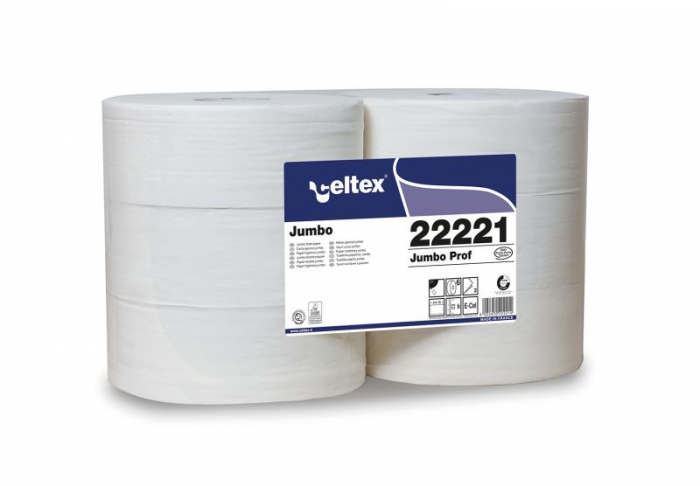Laveta celuloza HERZKRAFT, tip: Roll, 6 buc, culoare: alb, numar straturi: 2, lungime: 320m, inaltime:9,2cm, latime:18cm