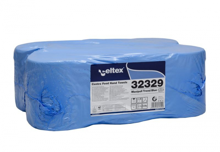 Laveta celuloza HERZKRAFT, tip: Roll, 6 buc, culoare: albastru, numar straturi: 2, latime:24cm