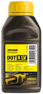 Lichid de frână TEXTAR DOT 4 LV 750.0MM²/SEC. 0,25L FMVSS 116 DOT4 [2]