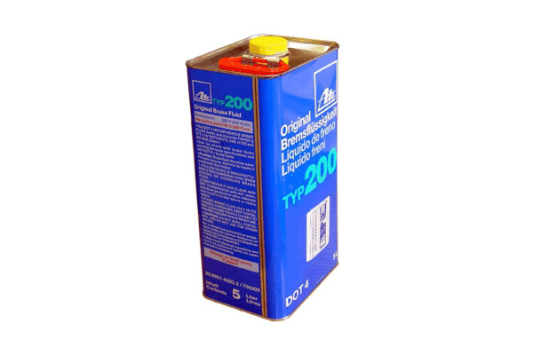 Lichid frana DOT4 (5L) [uscat: 280  C, umed: 198  C, vascozitate: 1400mm  ² sec.] SAE J1703, ISO DIN 4925 - schimbati la fiecare 3 ani