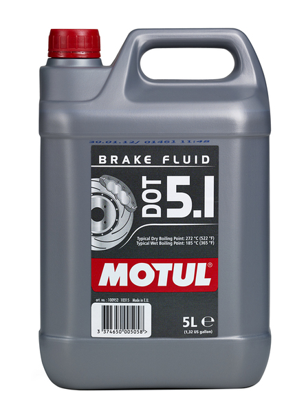 Lichid frana DOT5.1 (5L) [uscat: 272  C, umed: 185  C, vascozitate: 820mm  ² sec.] SAE J1703, ISO DIN 4925;FMVSS 116 DOT3; FMVSS 116 DOT4,