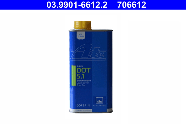 Lichid frane DOT5.1 (1L) [265°C,  180°C, vascozitate: 750mm²/sec.] [2]