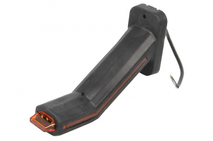 Lumina clarificare dreapta, portocaliu/rosu/alb, LED, suprafata, lungime cablu 400mm, cu brat lung, 12/24V (cu functie de semnalizator spate, IP6K9K) [3]