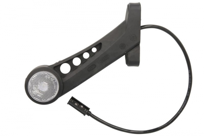 Lumina clarificare dreapta, rosu/alb, LED, 12/24V (cu clemă pentru fir plat, conector: CLICK-IN/JAEGER) [2]