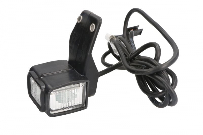 Lumina clarificare dreapta; SUPERPOINT IV, portocaliu/rosu/alb, LED, inaltime 98mm; latime 54mm; adancime 64mm, în relief, lungime cablu 2000mm, cu cuier, 24V (conector: CLICK-IN, SUPERPOINT IV) [3]