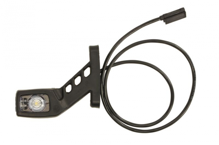 Lumina clarificare stanga, portocaliu/rosu/alb, LED, suprafata, lungime cablu 1000mm, pe brațul mediu-lung, 12/24V (cu clemă pentru fir plat, conector: CLICK-IN/JAEGER, IP66) [2]