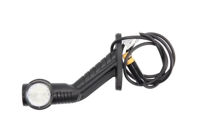 Lumina clarificare stanga, portocaliu rosu alb, LED, suprafata, lungime cablu 1250mm, cu brat lung, 24V (cu un dop, conector: ASS3 3PIN)