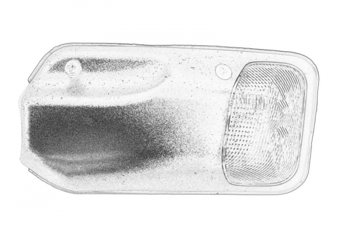 Lumina delimitare dreapta, alb 12 24V potrivit IVECO DAILY III 05.99-07.07